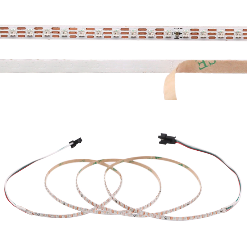Super Thin 4mm WS2812C 2020 Pixel RGB LED Strip 1m 200 LEDs Super Thin 4mm WS2812C 2020 Pixel RGB LED Strip 1m 200 LEDs